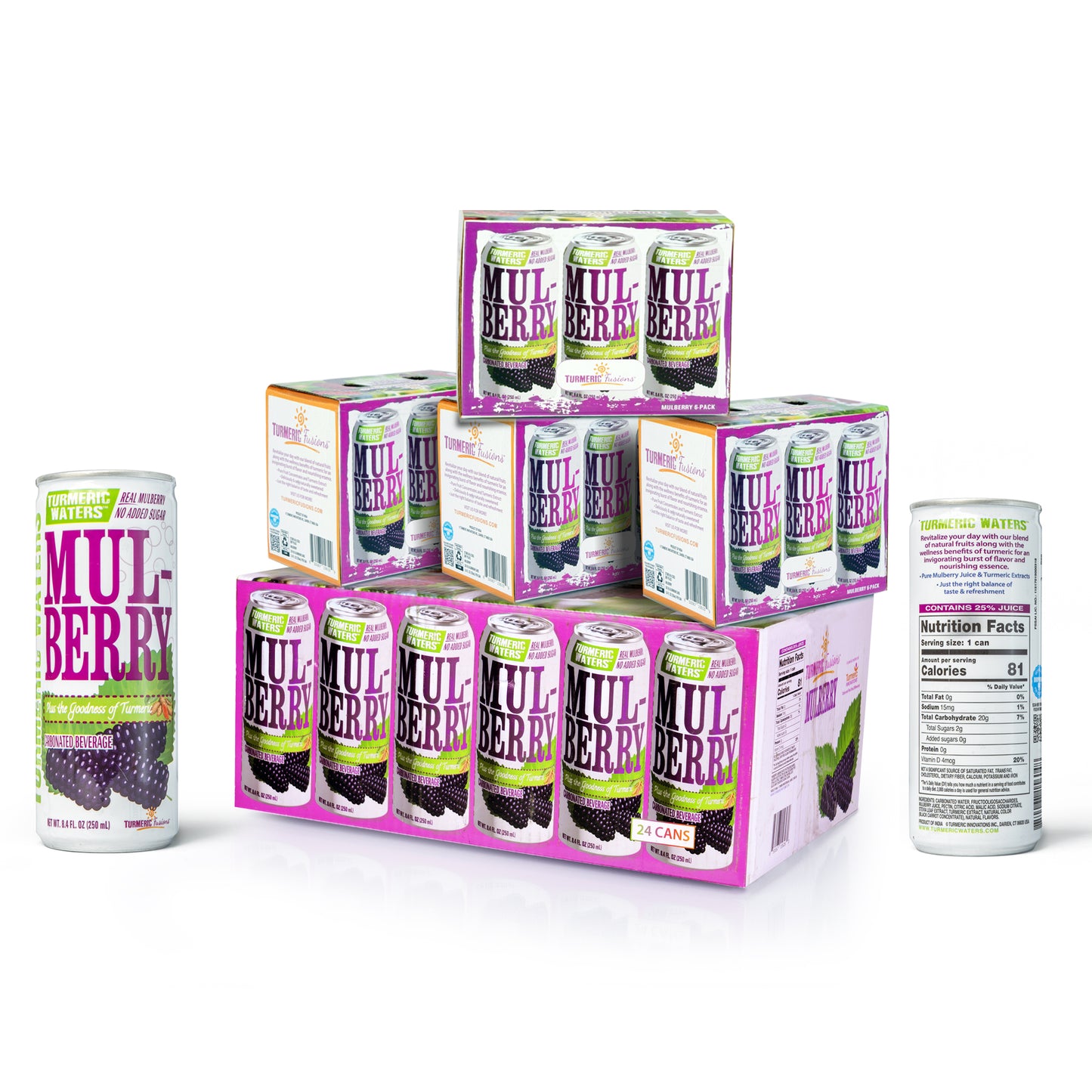 Mulberry Carbonated Beverage