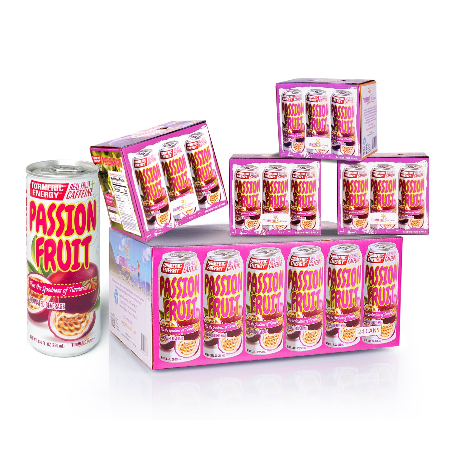 Passion Fruit Carbonated Beverage