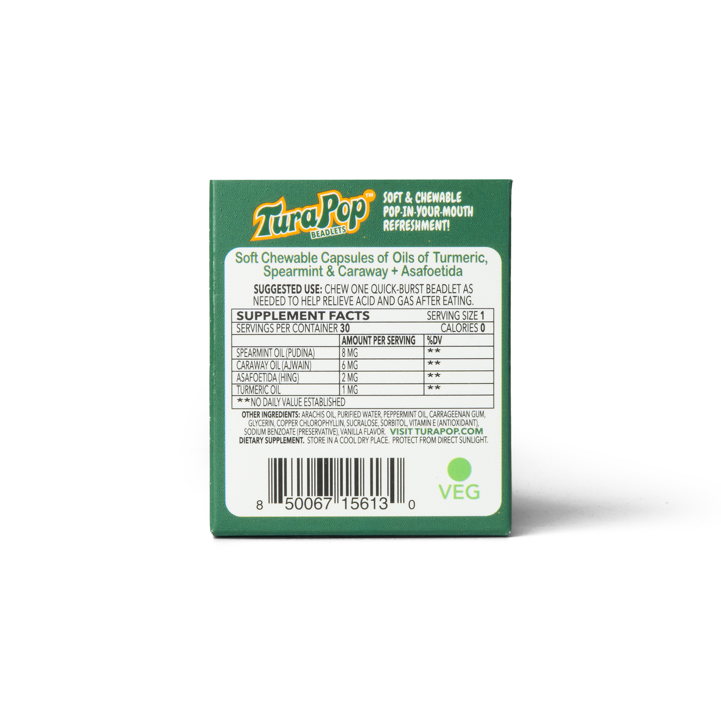 TuraPop Anti-Gas & Antacid