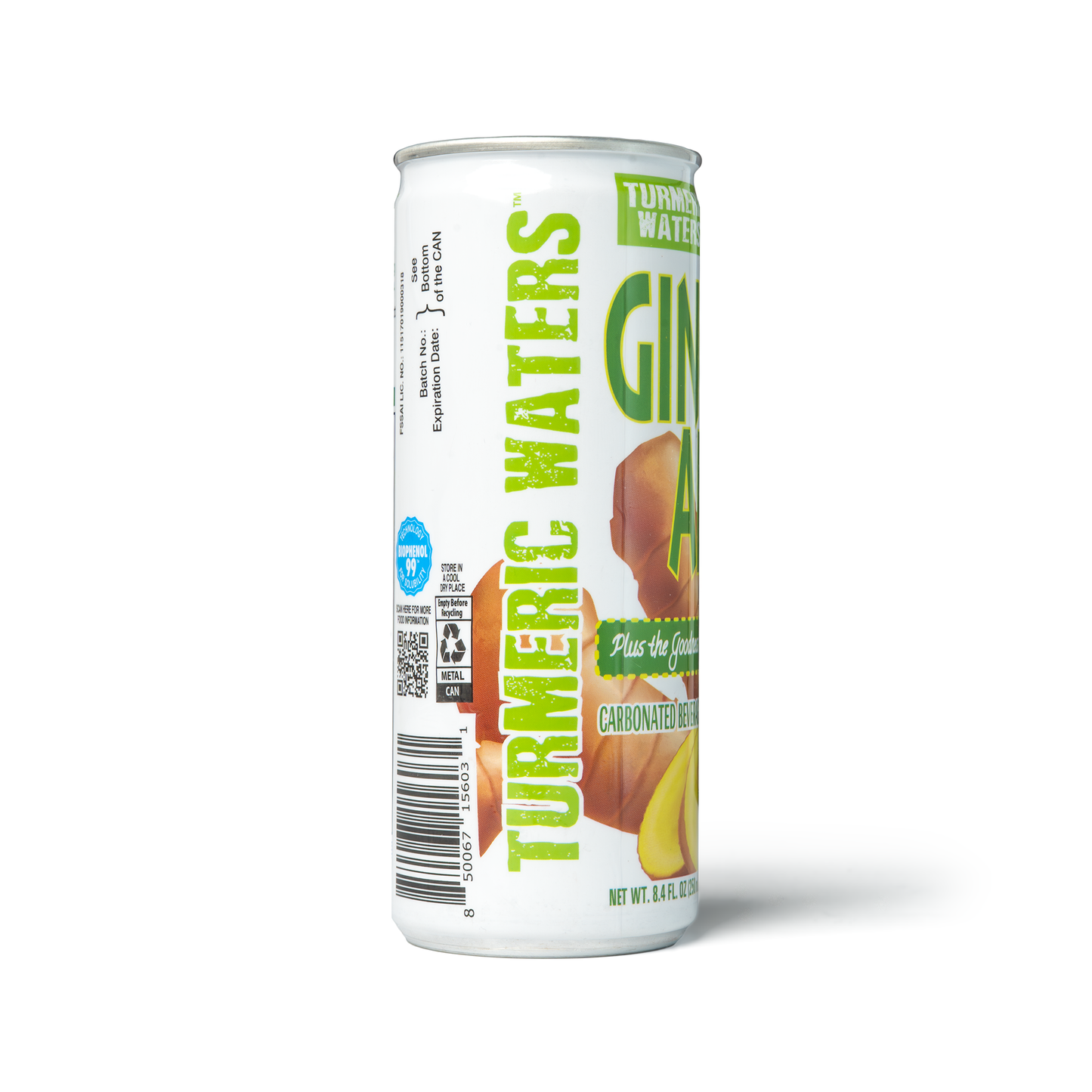 Ginger Ale Carbonated Beverage