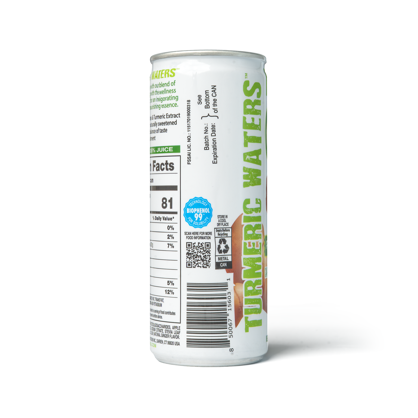 Ginger Ale Carbonated Beverage