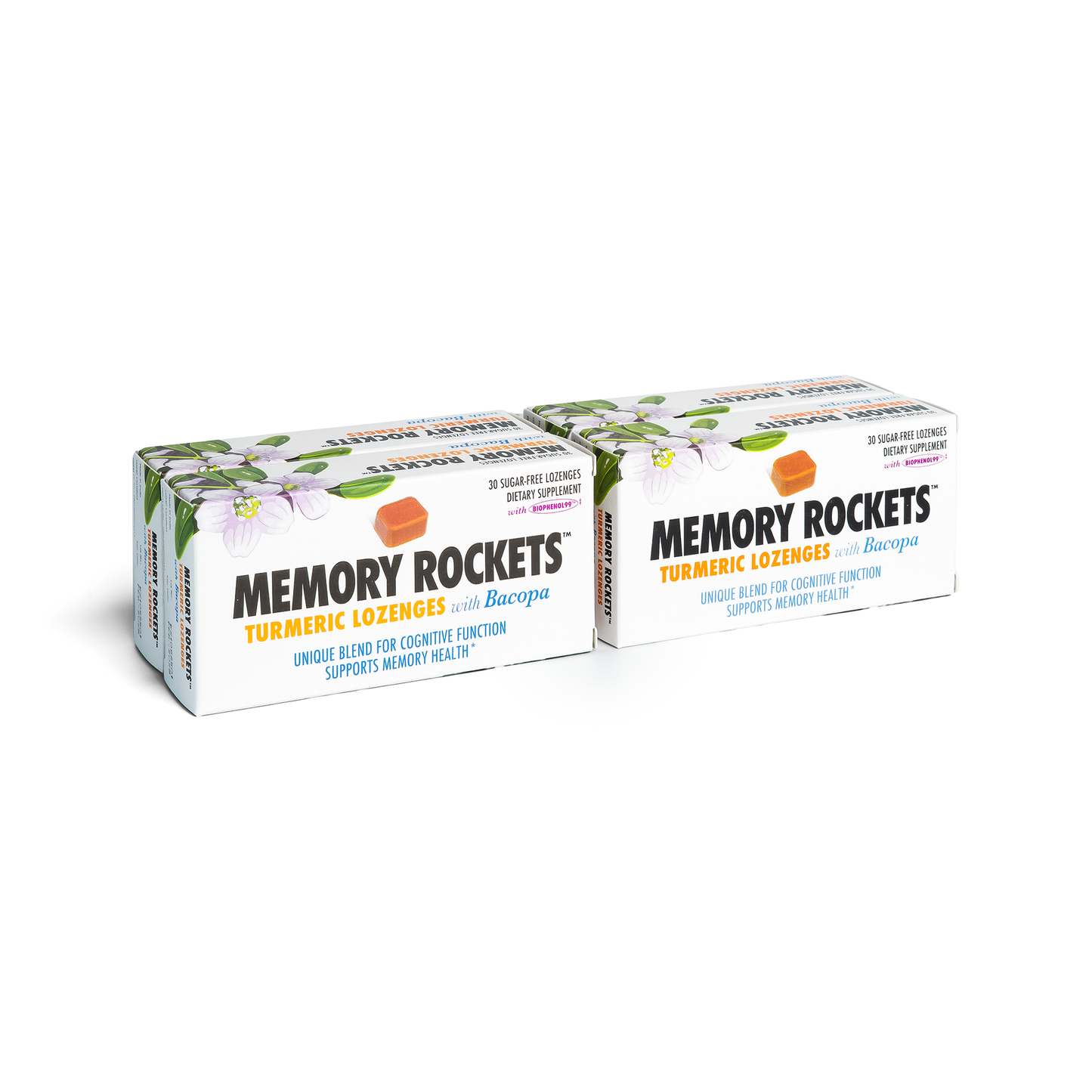 Memory Rockets Lozenges Three Strip Box