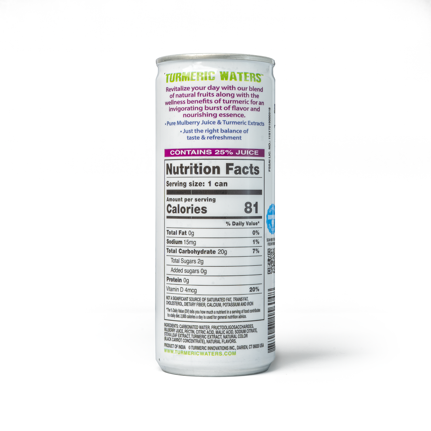 Mulberry Carbonated Beverage