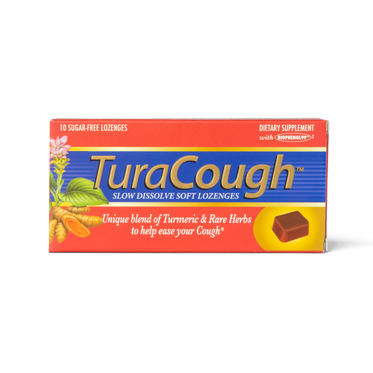 TuraCough Lozenges Single Strip Box