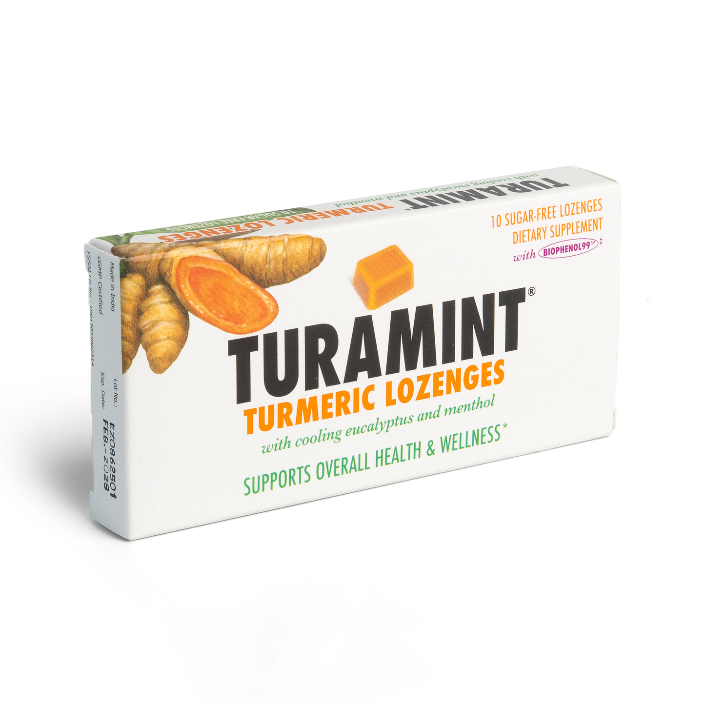 Turamint Lozenges Single Strip Box