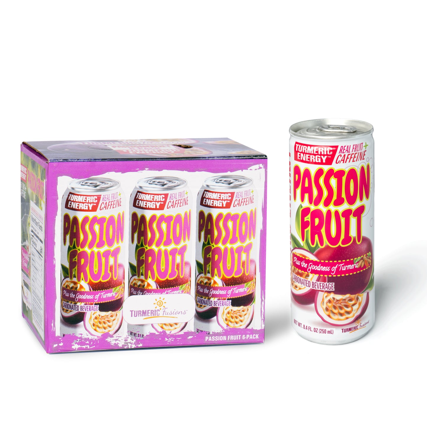 Passion Fruit Carbonated Beverage